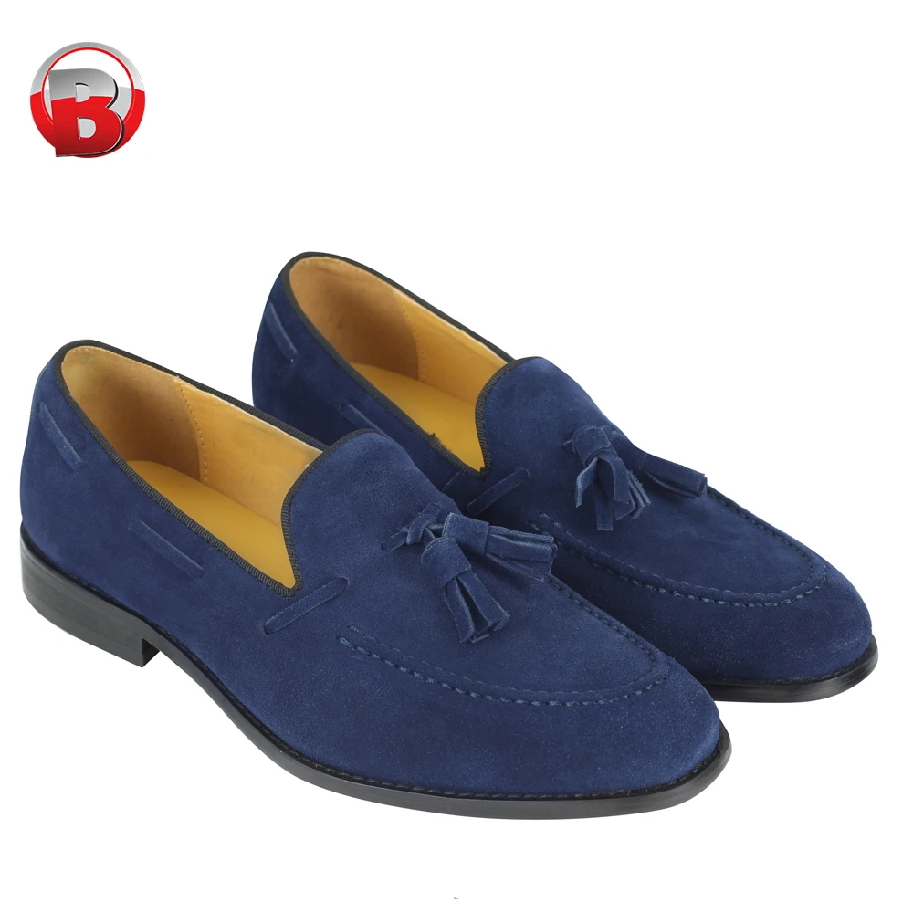 High Quality Leather Blue Moccasin Shoes - Buy Cheap Leather Moccasin ...