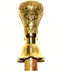 Solid Brass Victorian Handle Wooden Vintage Style Walking Stick Cane Gift CHWKS36014