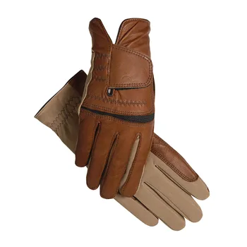 leather horse riding gloves