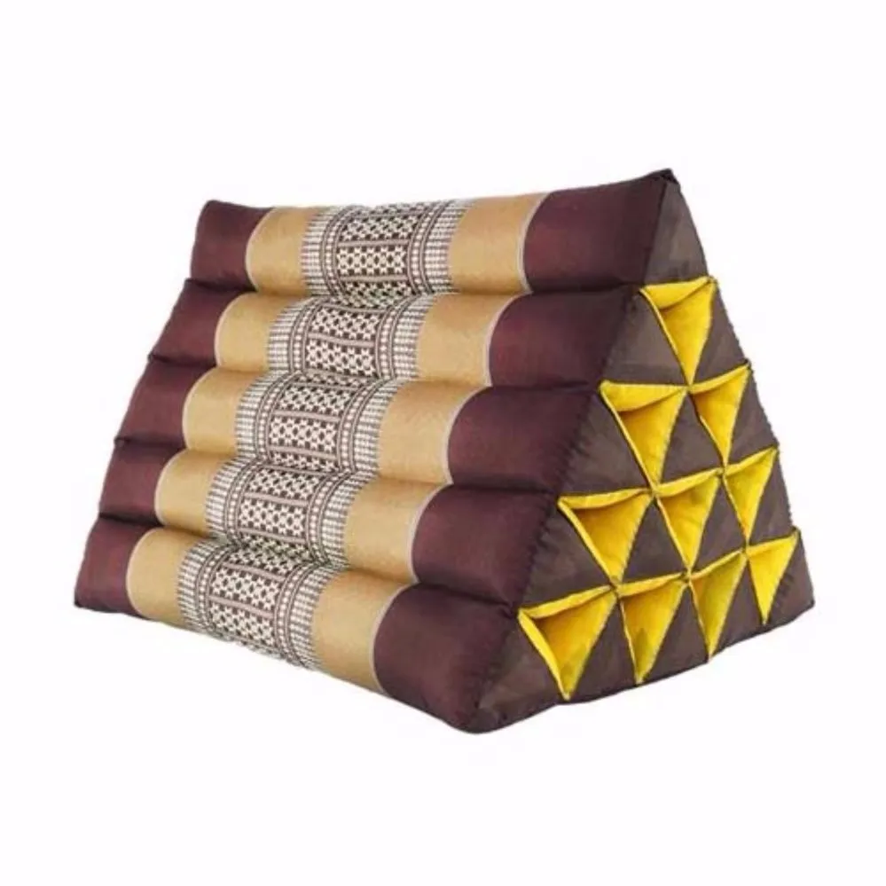 thai triangle pillow bed with mattress (premium q