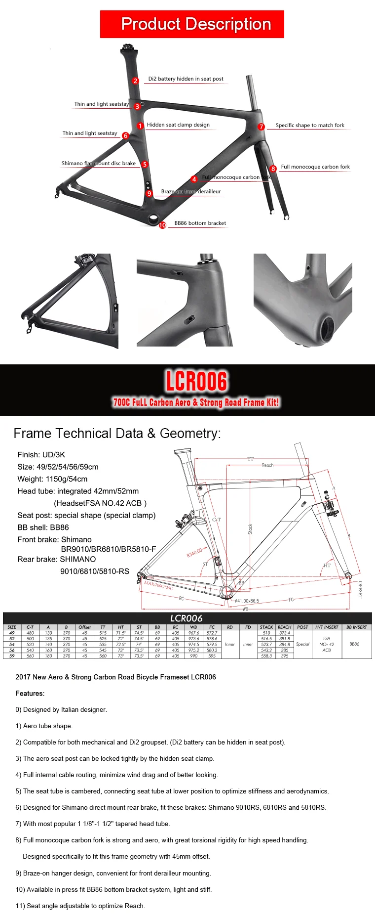 buy bicycle frame