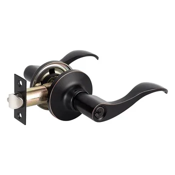 black internal door handles