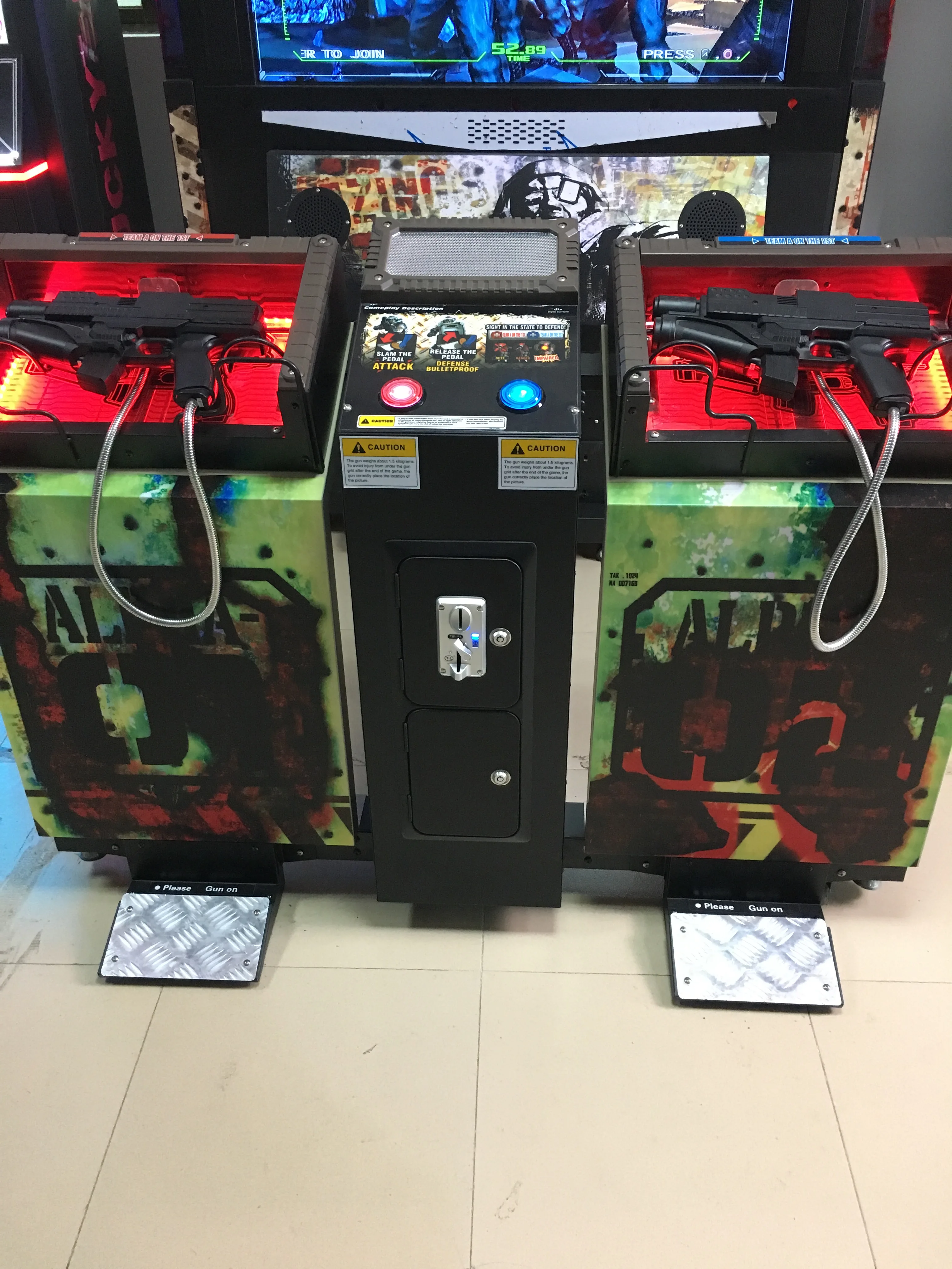 Cheap Attack Video Games Type Razing Storm Coin Operated Laser Shooting