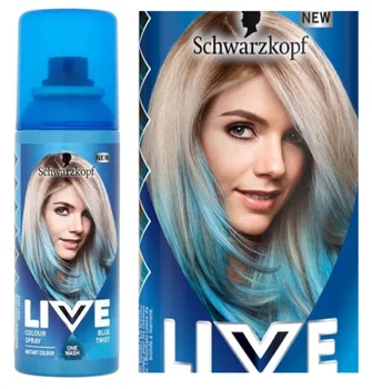 Live Colour Spray Blue Twist View Hair Colour Live Product Details From Astute Healthcare Limited On Alibaba Com