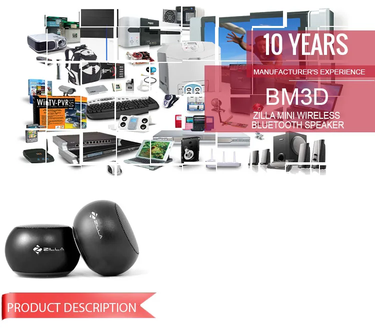 Zilla Mini Wireless Speaker with Multiple Speaker Wireless Pairing Function - ANKUX.COM