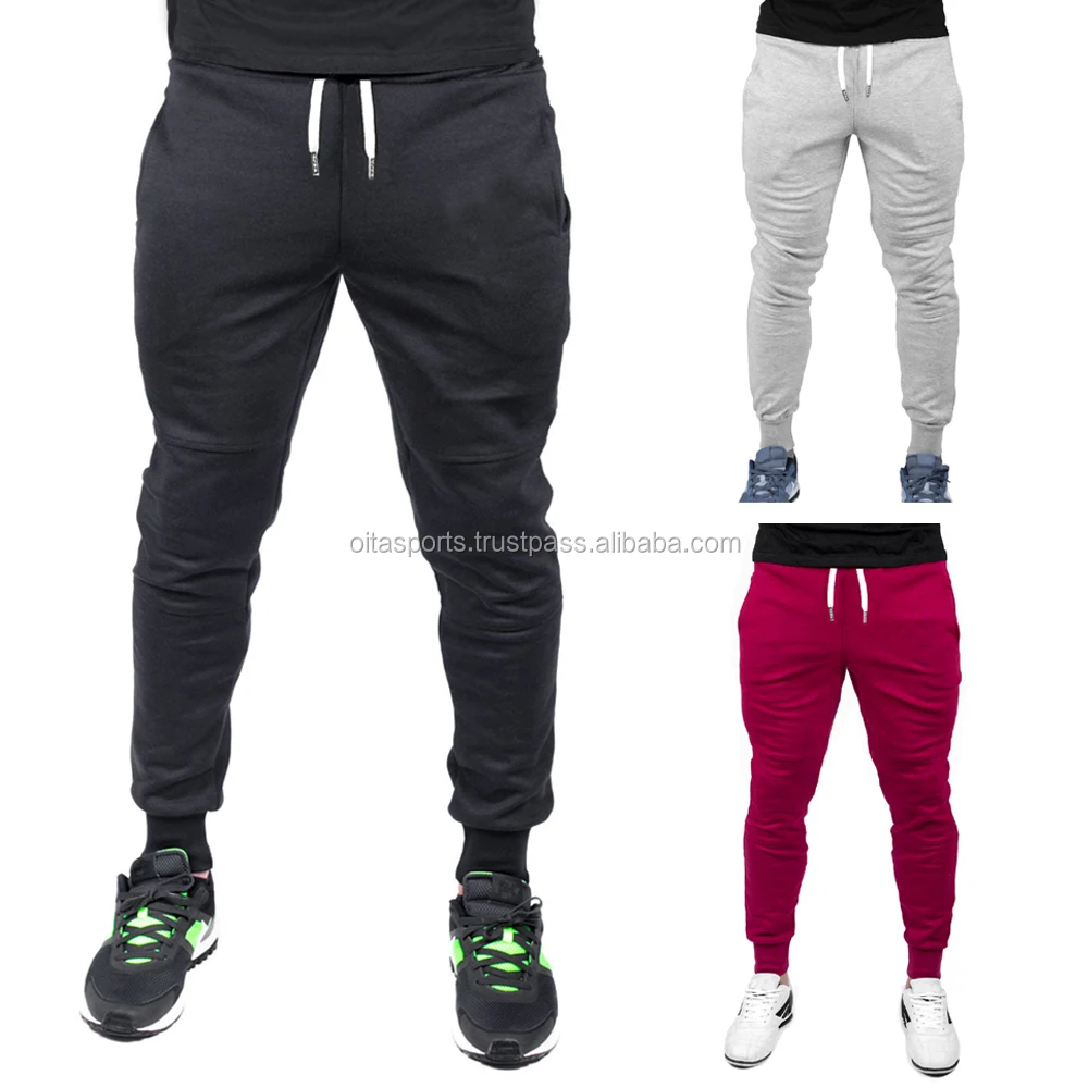 mens tight ankle joggers