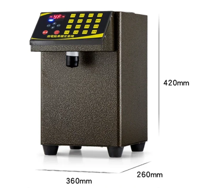 Entire stainless steel automatic detection system fructose dispenser machine