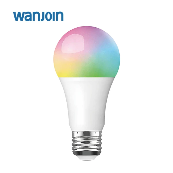 Smart WiFi Light Bulb LED RGB Color Changing Bulb Compatible with Alexa and Google Home Assistant