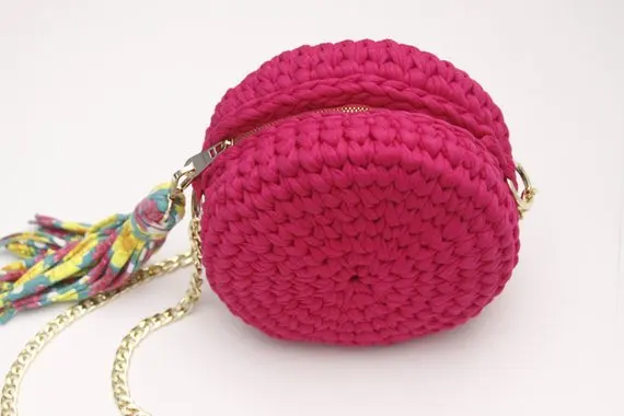 macaron bag crochet