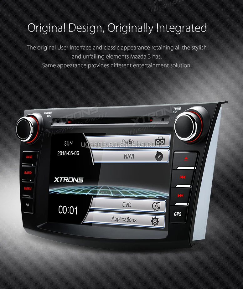 Xtrons With Dual Channel Canbus 8 Inch Car Dvd Radio Gps Multimedia