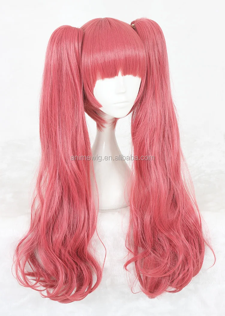 Sinds Onrechtvaardig verhouding Groothandel Urahara Mari Shirako Pruik Cosplay 65 Cm Lange Krullend Roze  Synthetische Anime Haar Cosplay Pruik Met 2 Paardenstaarten - Buy Pruik  Cosplay,Urahara Pruik Cosplay,Lange Roze Pruik Product on Alibaba.com