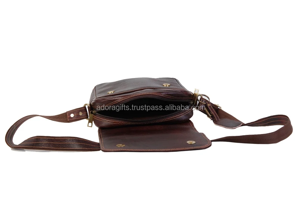 genuine leather sling bag shoulder for Alibaba