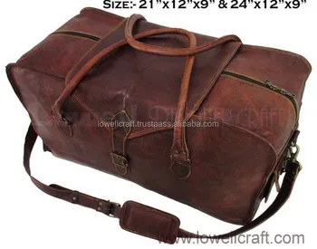Bag Leather Carry Suitcase Luggage Travel Duffle Overnight Men Genuine Tote Gym Black S Brown Case Large Faux 21 Mens Cute Weekend Duffel