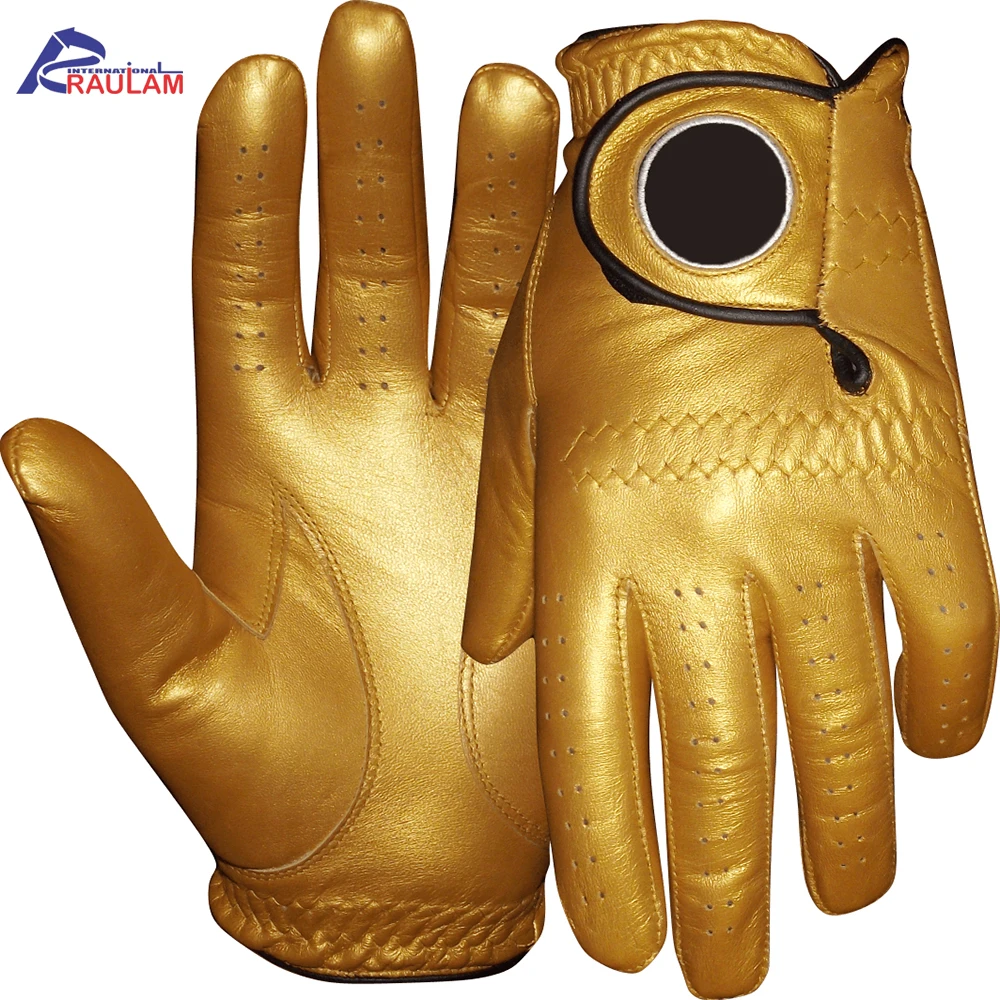 Fit39 Golf Glove White Blue Grey Premium Synthetic Leather Japan Fit 39