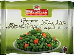 Frozen Vegetables 0.20 :0.40$ per pack for Cambodia