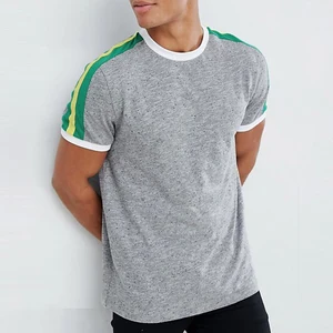 Crew Neck Contrast Shoulder Panel High Quality Your Own Design Direct Suppliers Pakistan Cheap Tshirts Manufacturer For Men Crew Neck Contrast Shoulder Panel High Quality Your Own Design Direct Suppliers Pakistan Cheap Tshirts Manufacturer For Men