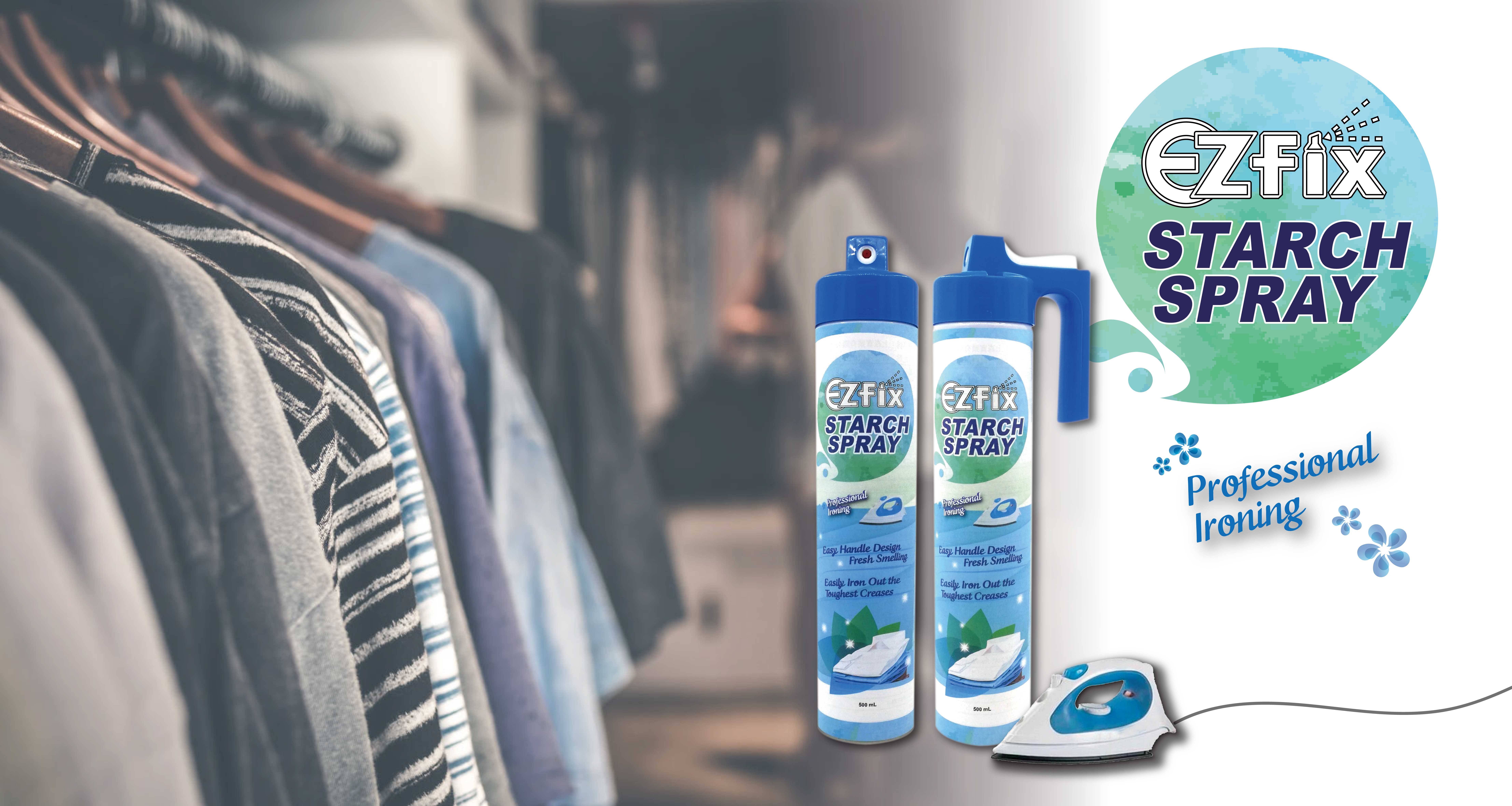 ironing fragrance spray starch for clothes