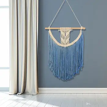 Macrame Tejido Colgando De La Pared De Garland Buy Guirnalda De