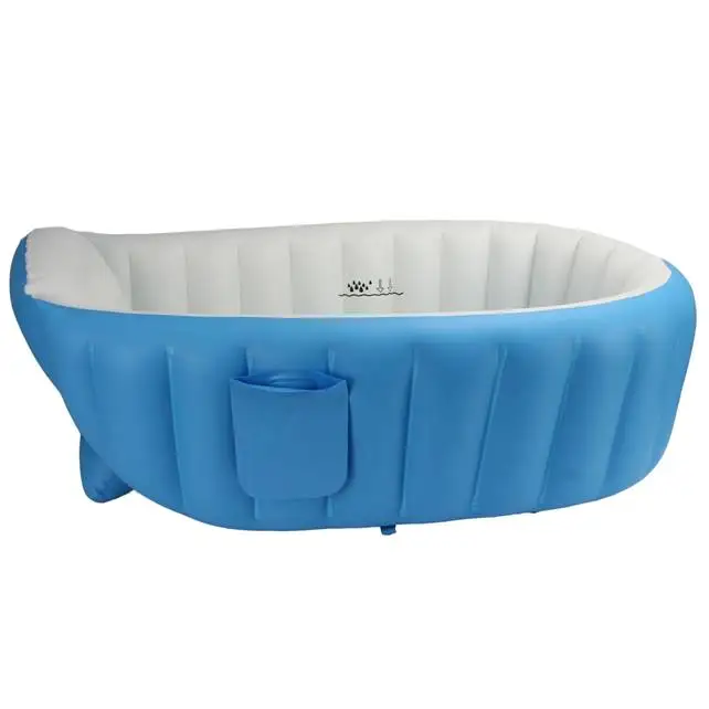 Folding Portable Spa Mandi Air Panas Bathtub Plastik Besar Inflatable Bathtub untuk Orang Dewasa