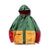 Men Color Jacket Corduroy 2019 Men Bomber Jackets Coats Male Korean Autumn Patchwork