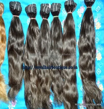 100 Human Hair Virgin Indian Hair Weave From Indian Royal Hair