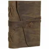 Wholesale Blank Handmade Vintage Traveller Writing Genuine Leather Cover Notebook or sketch book oJournal for gifting him or her