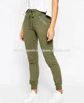 green sweatpants women