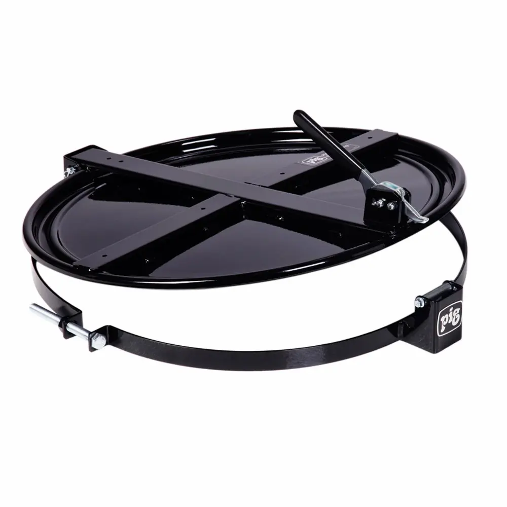 DRM821BK Black For 20 & 30 Gal Steel Drums 22 L x 19 H x 4 H BoltRing