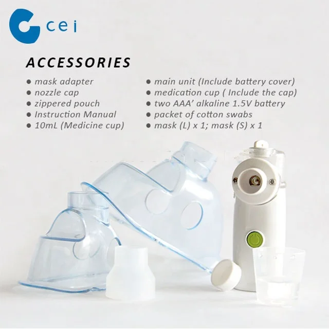 Hot Sell Fashion Mini Micro Mesh Nebulizer Walgreens Nebulizer Machine