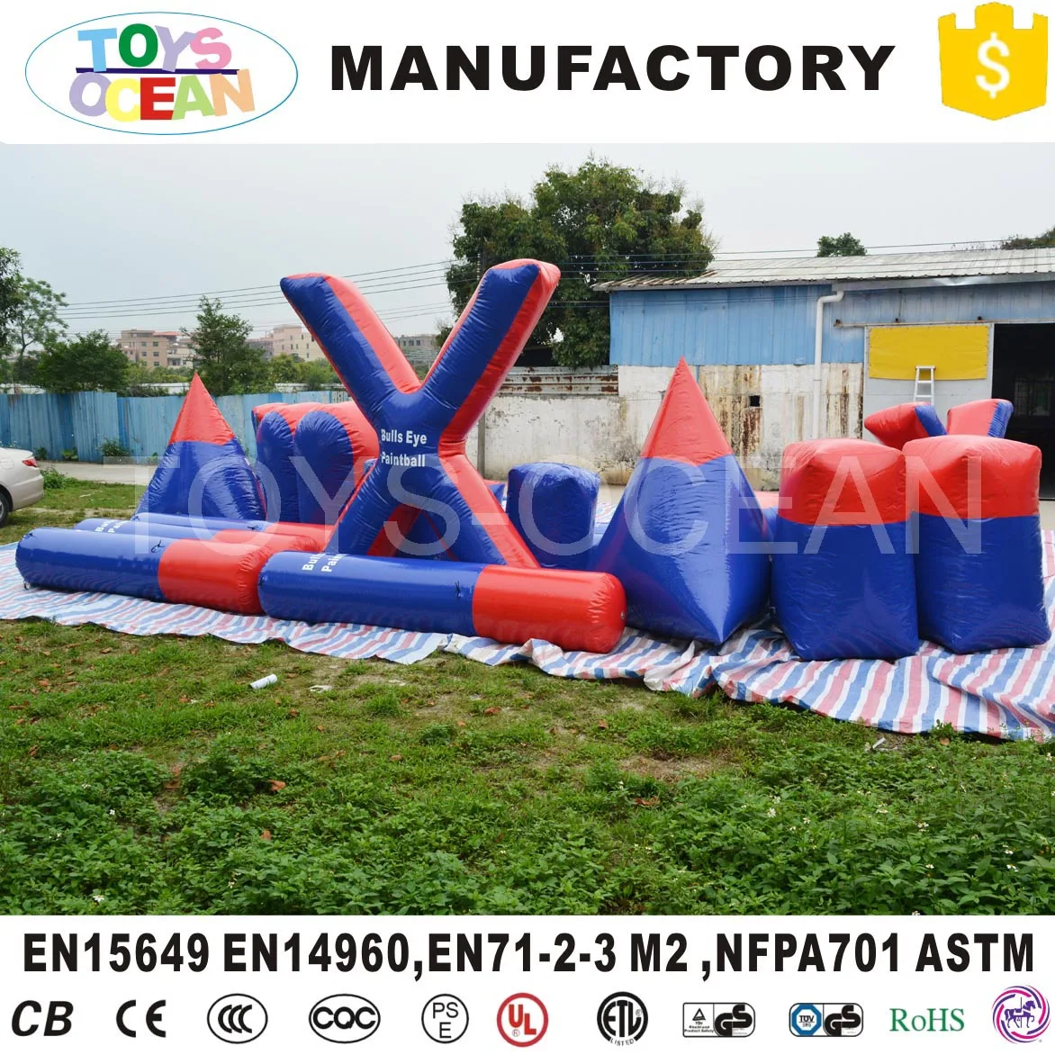 Inflatable Paintball Game /paintball Accessories/inflatable Shooting