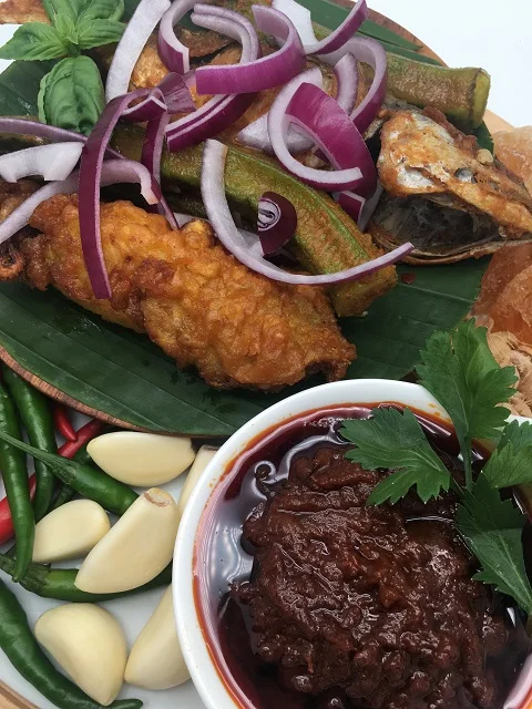 malaysia halal paste red sambal sweet sour hot spice nasi lemak