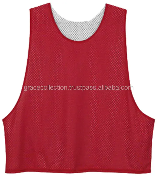 Cheap Dye Custom Sublimated Mesh Lacrosse Reversible Pinnies Buy