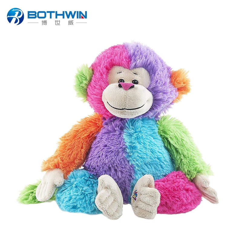 rainbow monkey plush