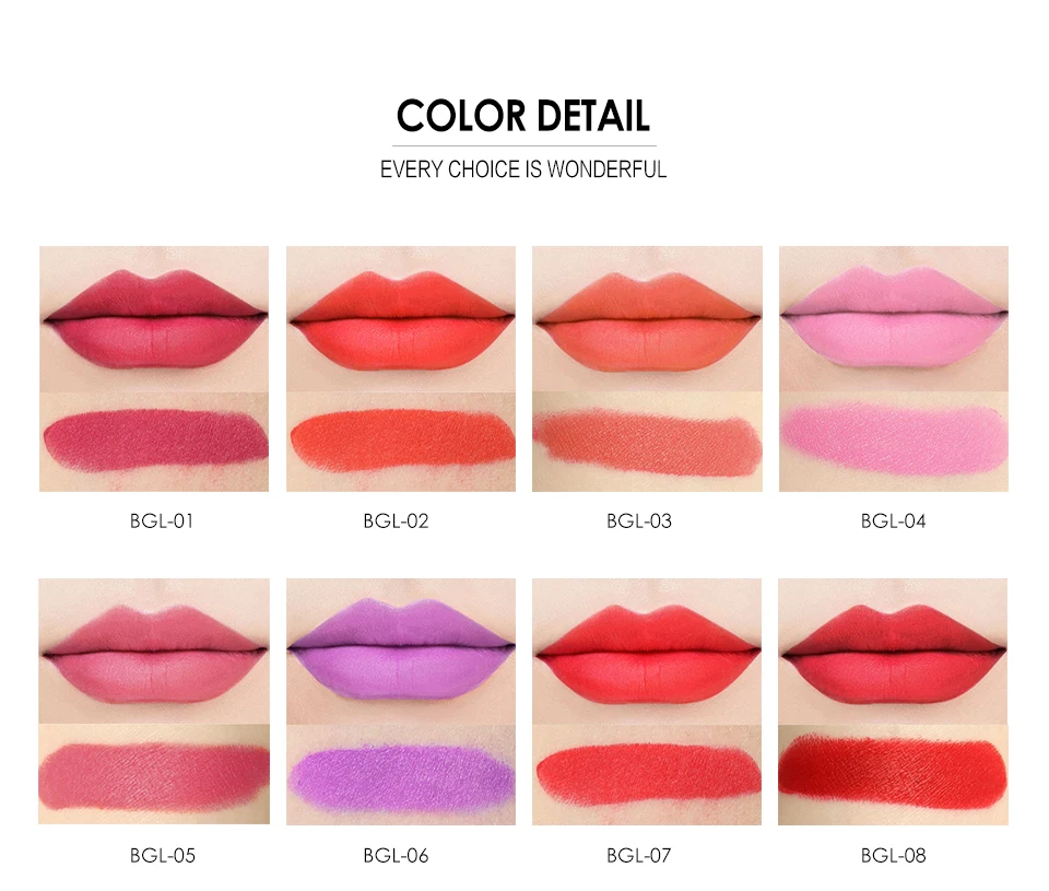 Otwoo Cosmetic 15 Color Matte Lipstick - Buy 15 Color Matte Lipstick ...