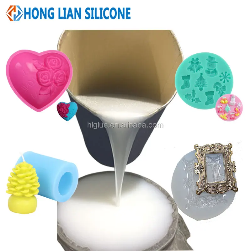 Food Safe Silicone Molds Liquid Silicone Rubber Make 3d Cake Molds,Lace