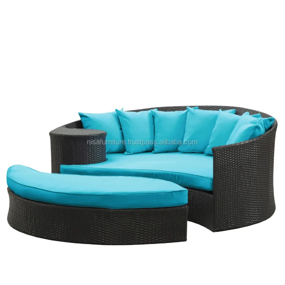 Round Wicker Rattan Outdoor Sofa Daybed Furniture - Buy Outdoor Daybed,Rattan Furniture,Outdoor Furniture Product on Alibaba.com Round Wicker Rattan Outdoor Sofa Daybed Furniture - Buy Outdoor Daybed,Rattan Furniture,Outdoor Furniture Product on Alibaba.com