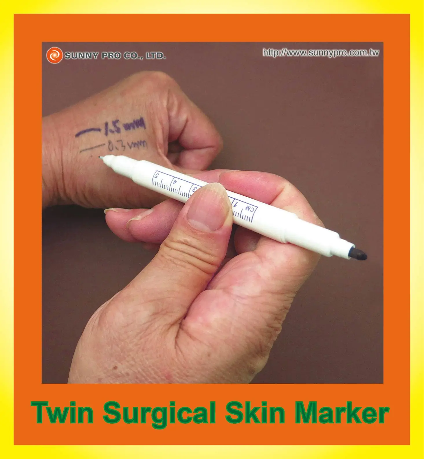 Hospital Using 0.4mm Surgical Skin Marker Fine Tip Buy Best Seller