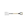 Long Carbon Steel Handle Garden Tool Border Fork