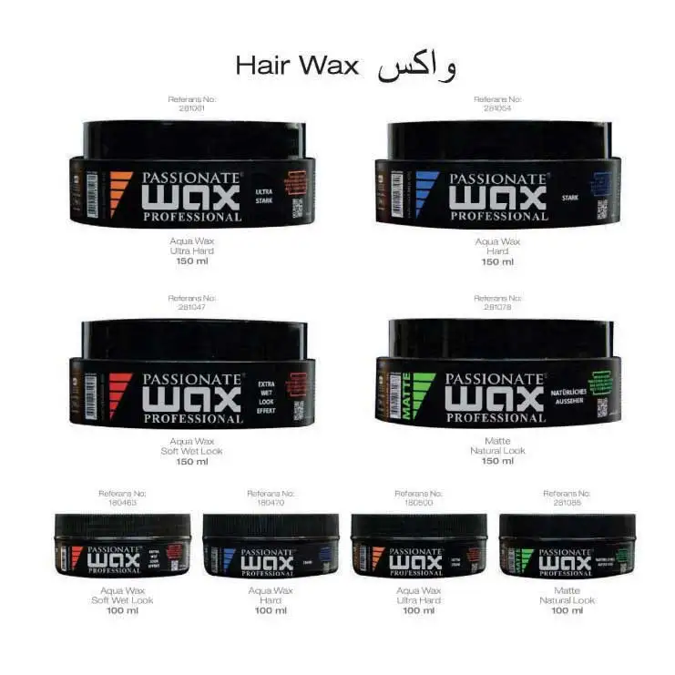 Private Label 2019 Professional Hair Styling Matte Wax Natural View