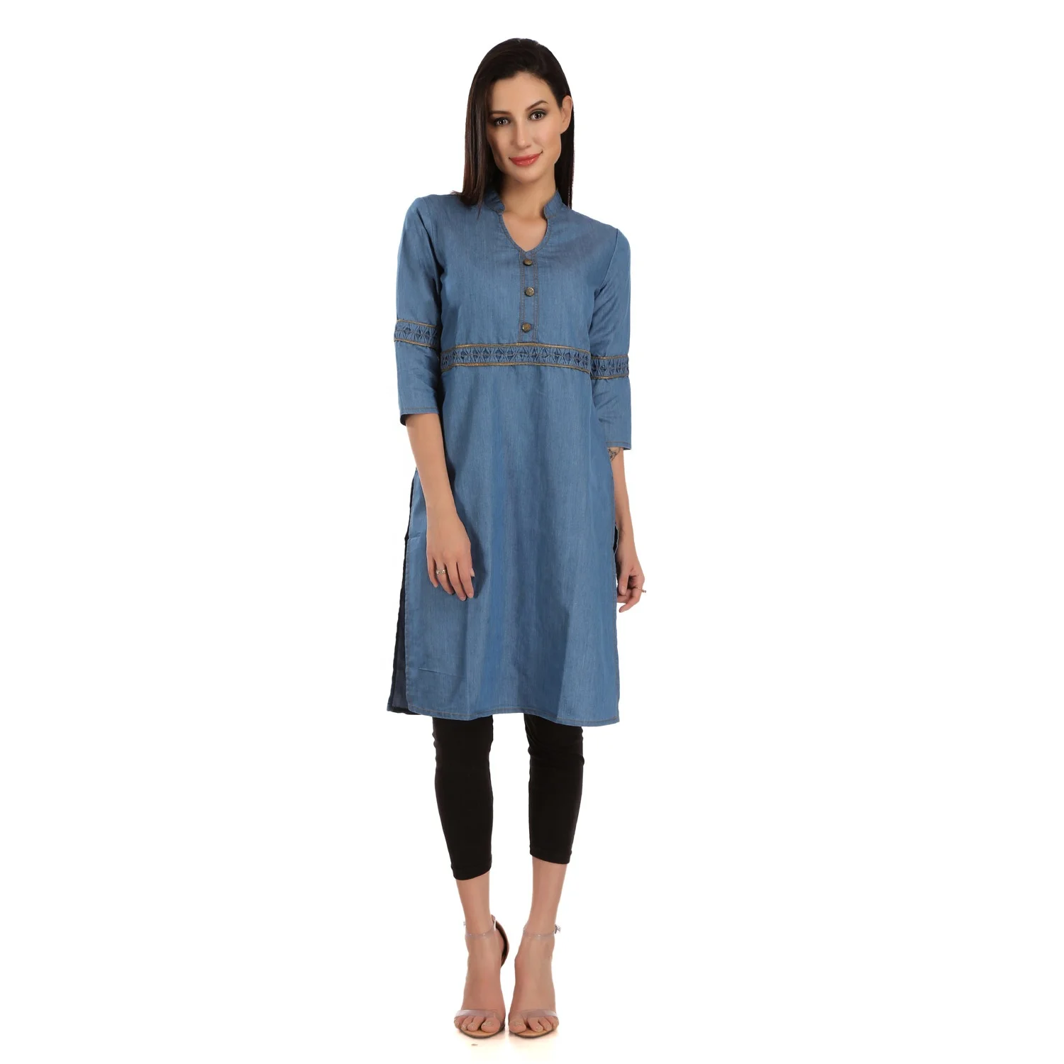denim kurtis images,photos \u0026 pictures 