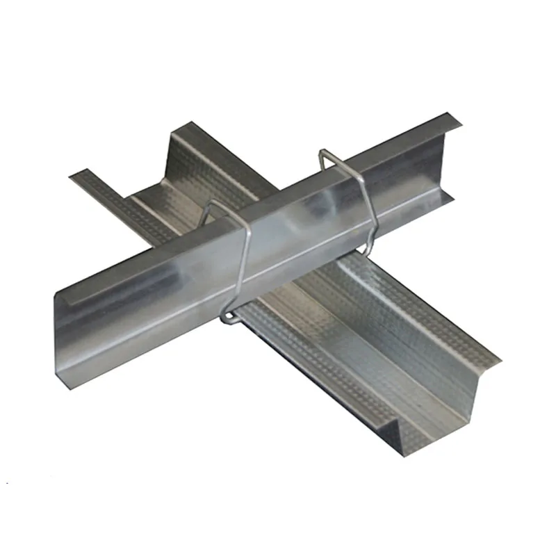 omega channel for gypsum board 68x35x22mm installation photo