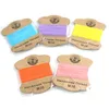 MEISI Brand Orange Hand Quilting Thread Waxed Linen
