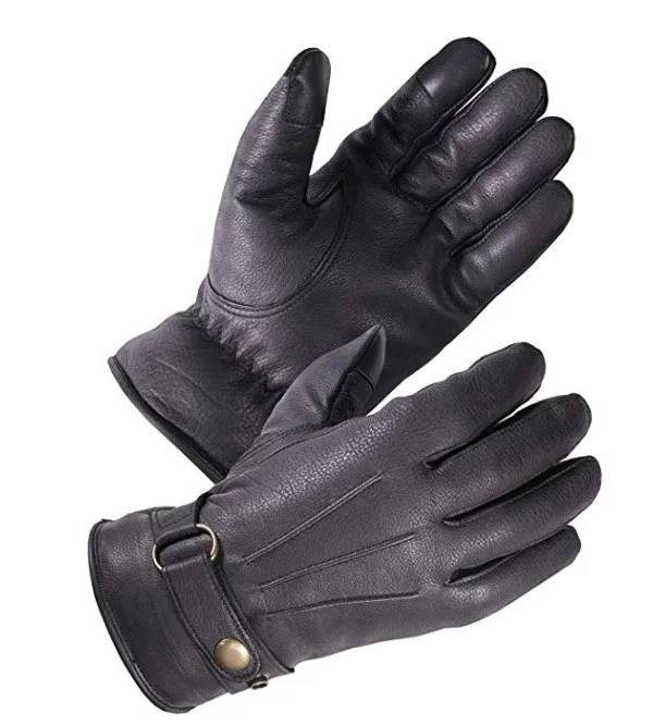 pure leather gloves