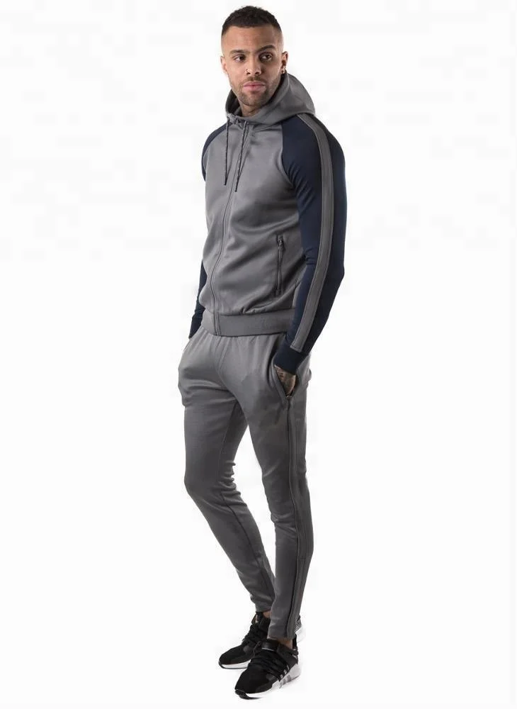 slim fit designer tracksuit