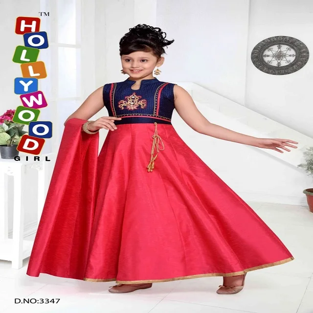 simple long anarkali dresses