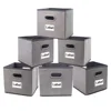 Home Office Bedroom Fabric Non-woven Boxes Kids Collapsible Storage Box Foldable Clothes Storage Bins Cubes