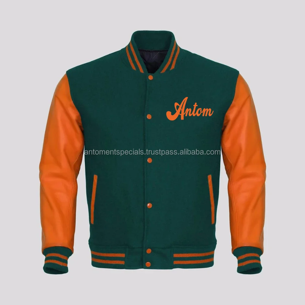 High Quality Wool Varsity Jackets For Sports Custom Wholesale / Varsity