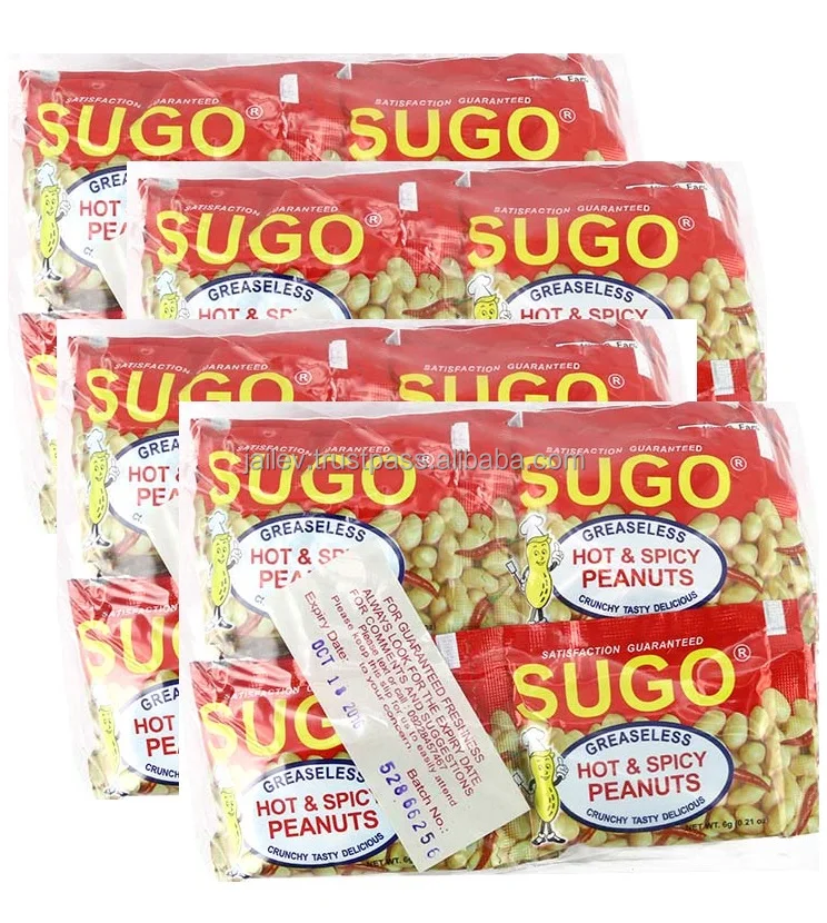 
Best Selling Sugo Greaseless Hot and Spicy Peanuts 