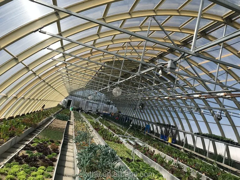 Fiberglass Greenhouse Customized Agricultural Fiberglass Greenhouse