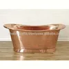 Traditional copper bath tub 16 gauge solid copper